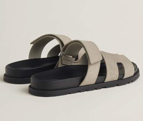 حذاء هرمز اسود / بيج