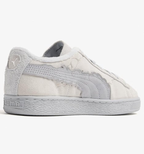 PUMA suede one piece wit/grijs