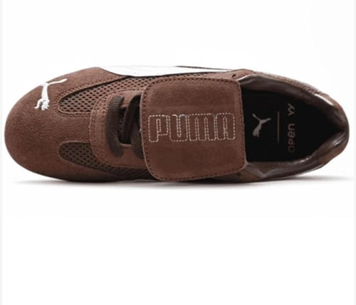 بوما × اوبن YY سبيد كات شوكولا براون سيلفر