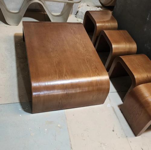 طقم طاولات 5 قطع ارضية