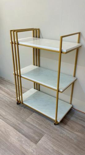 عربة تقديم بديل رخام