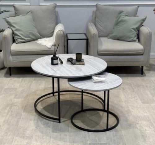 طقم طاولتين متداخله