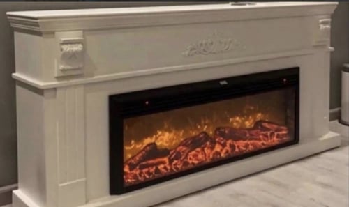 ديكور مع جهاز تدفئة