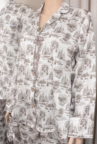 بيجامه نسائيه برسومات ( dior )