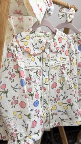 بيجامة اطفال قطنيه ناعمه برسومات انيقه