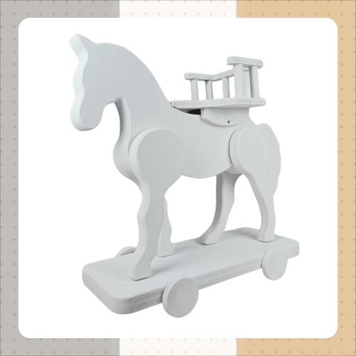 بروبس حصان - أبيض