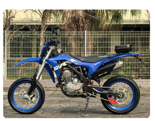 دراجة نارية صحراوي DR باور سبورت SM300 - لون ازرق