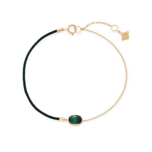 أسواره نصف حبل أخضر مع حجر الملاكايت | كورد