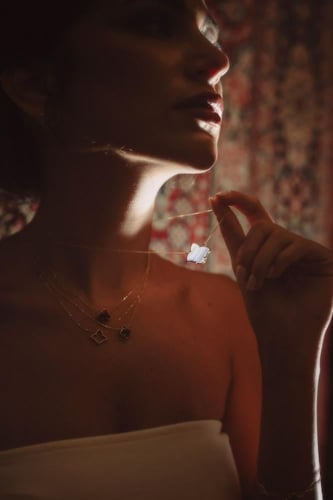 Sukoon | Blue Lace Agate Necklace