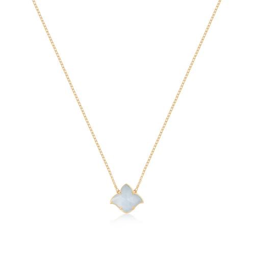 Sukoon | Blue Lace Agate Necklace