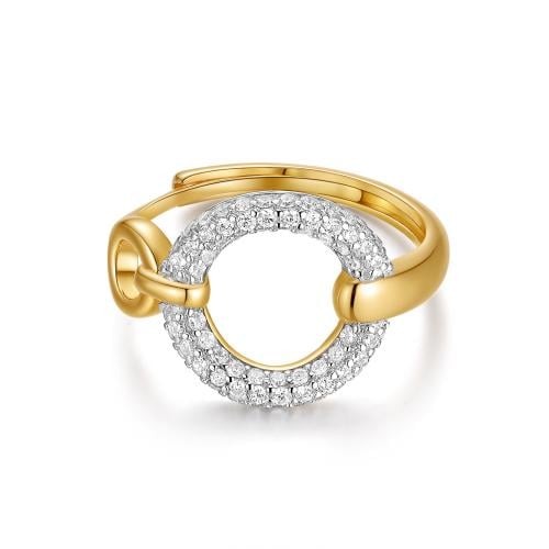 خاتم لينكورا – فضة عيار 925 مطلية بالذهب