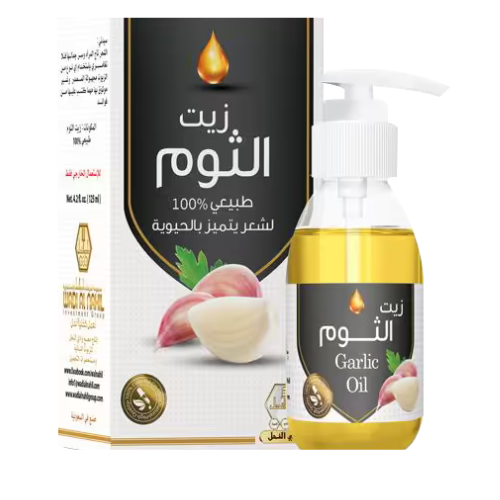 وادي النحل زيت الثوم للشعر 125 مل