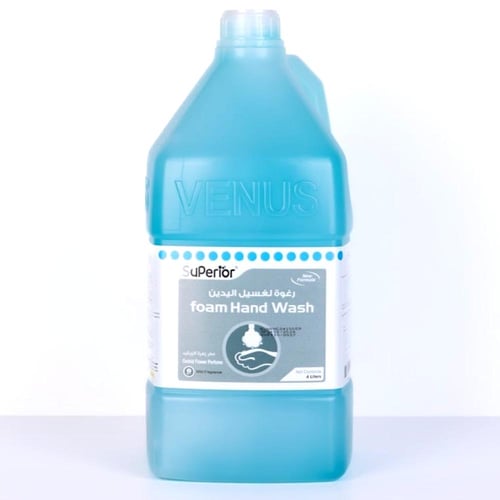 صابون رغوة ( فوم ) لليدين يتوفر بعدة عطور 4 لتر