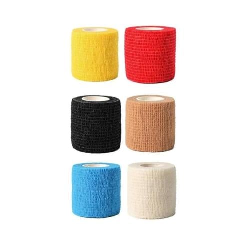 شرائط دعم رياضية ذاتية اللصق – 6 بكرات مرنة طاردة...