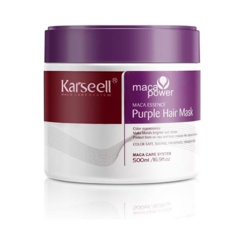 كارسيل ماسك بنفسجي مغذي للشعر من ماكا باور لترميم...