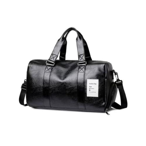 حقيبة جيم فاخرة من الجلد الصناعي - أنيقة وعملية لل...