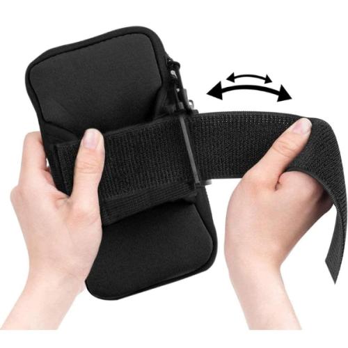 حقيبة ذراع رياضية للهاتف – مقاومة للماء وقابلة للت...