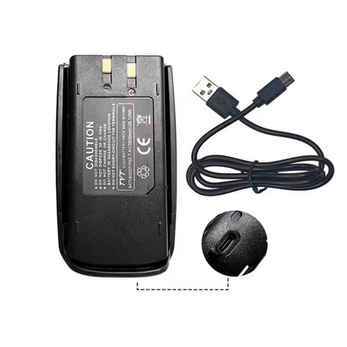 بطارية TYT 8000D تايب سي الجديدة