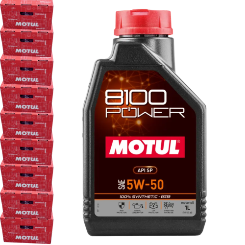 (1x12L carton) MOTUL 5W50 8100 POWER | موتول بور 5...