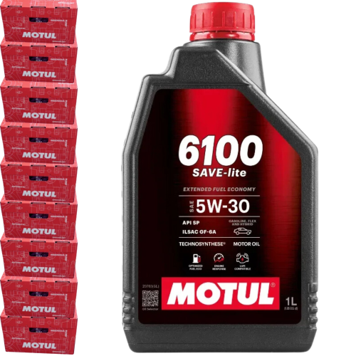 (1x12L carton) Motul 5W30 6100 SAVE-lite | موتول 5...