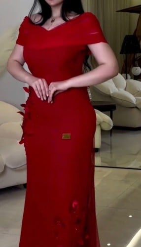 فستان لكرا سترتش