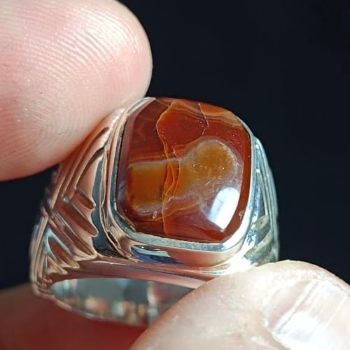 عقيق فل زعفران تميز