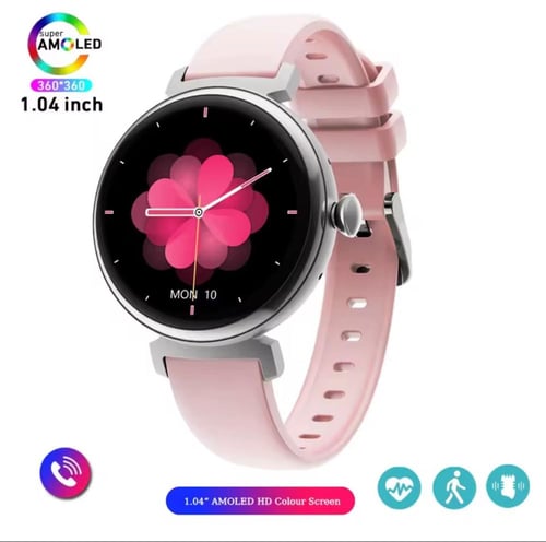 ساعة ذكية بشاشة AMOLED