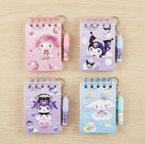 Mini note with Disney characters