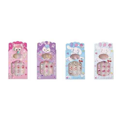 Children's artificial nails with Disney character shapes