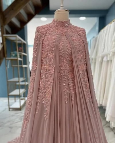 فستان سهرة عربي إسلامي