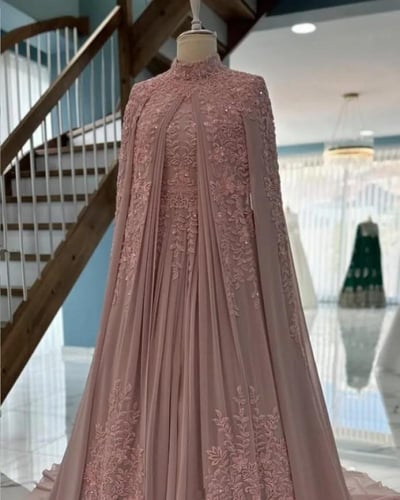 فستان سهرة عربي إسلامي