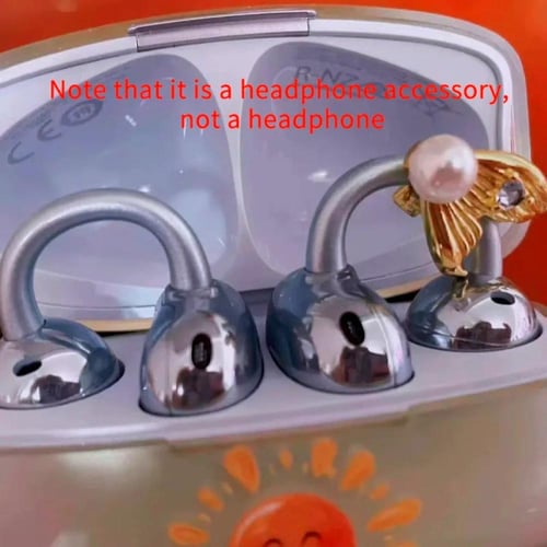 لمسة لؤلؤية – مشبك أذن بذيل السمكة المرصّع