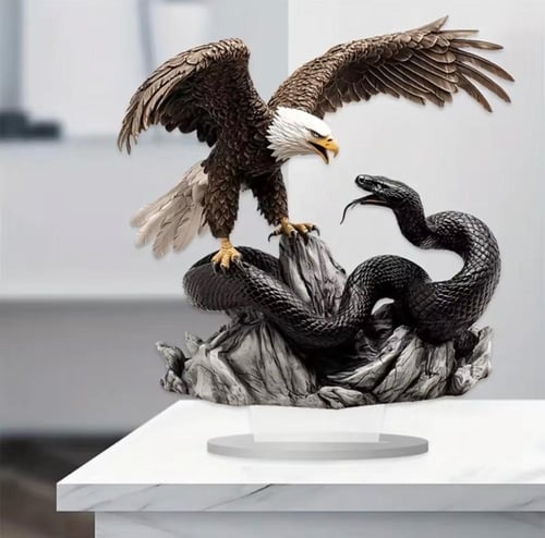 500 | تمثال النسر الملكي للزينة