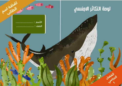 نشاط لوحة التكاثر الاجنسي ص60-خامس ابتدائي- الفصل...