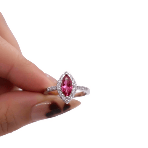 خاتم فضة رقم ( 3 )