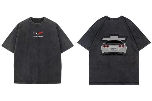 Corvette washed T-shirt