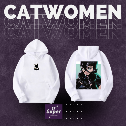 Hoodie Cat Woman 7