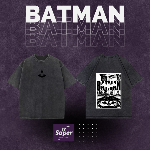 Batman washed T-shirt 7