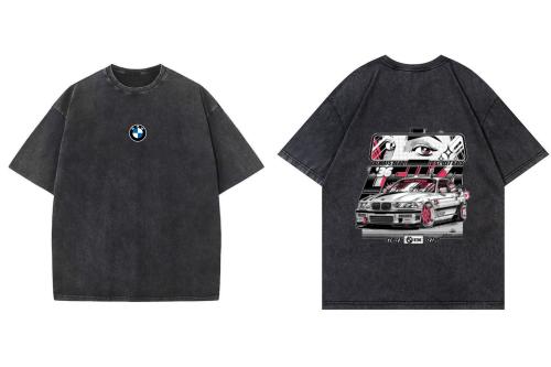 BMW washed T-shirt 1