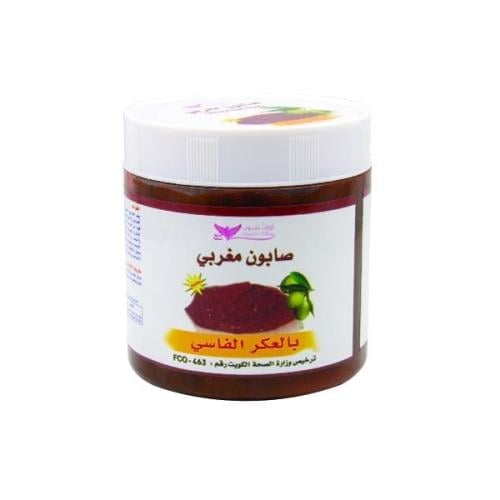 صابون مغربي بالعكر الفاسي 450 جم كويت شوب