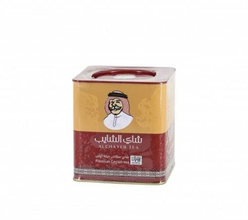 شاي شايب علبة حديد مربع 250 جم