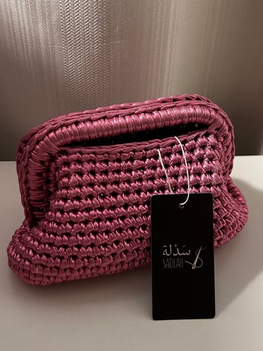Mini pink clutch