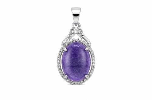 Violet Gemstone Pendant