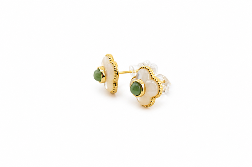 Jade Flower ring