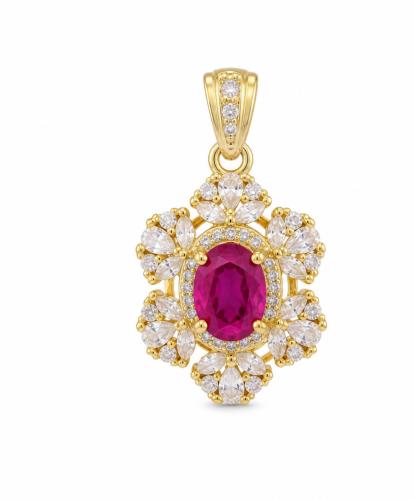 Royal Red Gemstone pendant