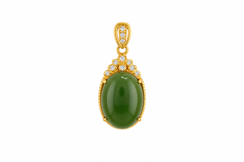 Royal Jade Drop pendant