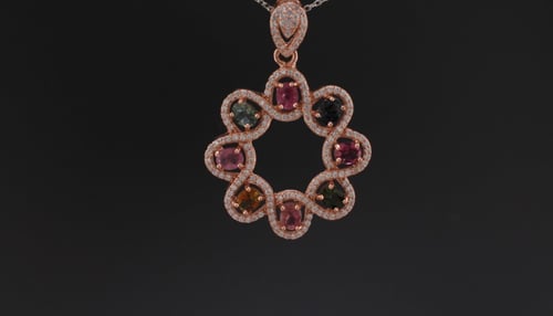 Color Bloom pendant