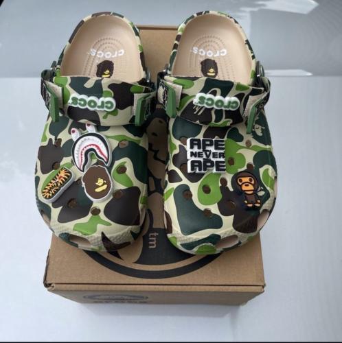 crocs Bape green