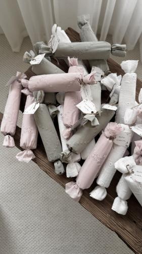 The distribution of the fabric sweetness