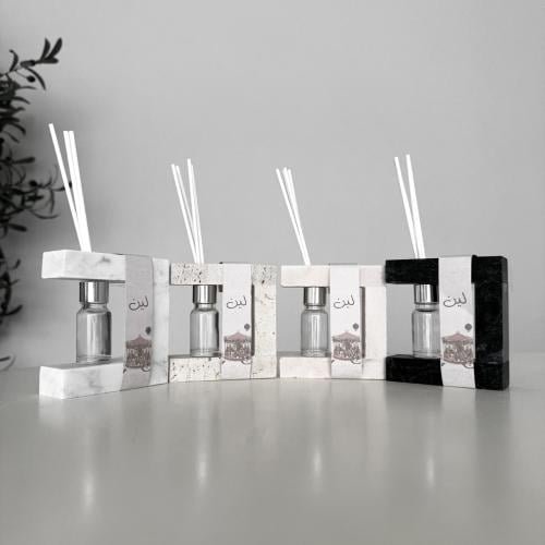 The distribution of the marble incense burner